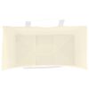 vidaXL Paper Bags 50 pcs with Handles Yellow 21x11x28 cm