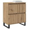 vidaXL Sideboard 3 pcs Artisan Oak 60 x 35 x 70 cm