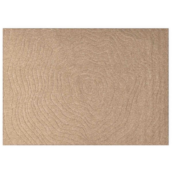 vidaXL Area Rugs Moire Rectangular HUARTE Natural 340 x 240 cm