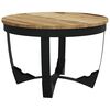 vidaXL Coffee Table Solid Rough Mango Wood 60x40 cm