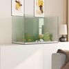 vidaXL Aquarium with Storage Transparent 60 x 35 x 40 cm Glass