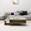 vidaXL Coffee Table Sonoma Oak 105x55x32 cm Engineered Wood