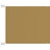 vidaXL Vertical Awning Beige 140x1000 cm Oxford Fabric