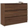 vidaXL Sideboard Brown Oak 100x35x76 cm Engineered Wood