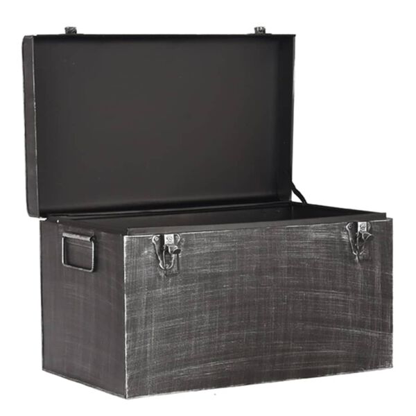 LABEL51 Storage Box Vintage 40x20x25 cm M Antique Black