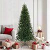 vidaXL Artificial Christmas Tree Green 180 cm PVC, PE and steel