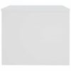 vidaXL Coffee Table White 80x50x40 cm Engineered Wood