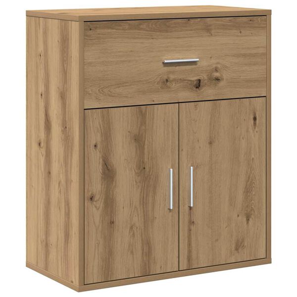 vidaXL Sideboard Artisan Oak 60 x 31 x 70 cm Engineered Wood