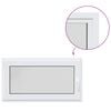 vidaXL Basement Window Internal Colour White RISOR 110 x 55 cm