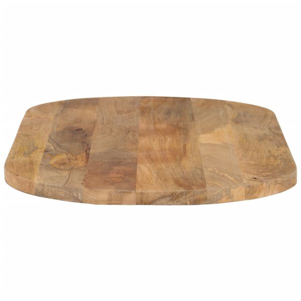 vidaXL Table Top 100x40x3.8 cm Oval Solid Wood Mango