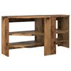 vidaXL Corner TV Cabinet Old Wood 102 x 40.5 x 45 cm Engineered Wood