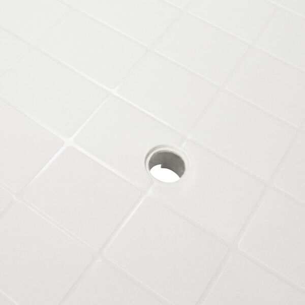 vidaXL Garden Table White 101x68x72 cm Plastic