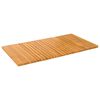 vidaXL Bath Mat Brown 100 x 55 cm Solid Acacia Wood