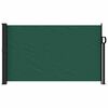 vidaXL Retractable Side Awning Dark Green 120x600 cm