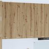 vidaXL Hanging Cabinet Artisan Oak 80 x 31 x 100 cm Engineered Wood