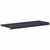 vidaXL Window Sill Anthracite with wood grain 80 x 30 x 4.5 cm PVC