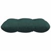 vidaXL Seat Cushions 4 pcs Dark Green 45 x 45 x 12 cm Fabric