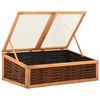 vidaXL Greenhouse 120x80x45 cm Solid Pinewood and Willow