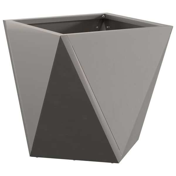 vidaXL Planter 2 pcs Rusty 30 x 30 x 30 cm Weathering Steel