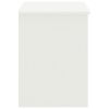vidaXL Bedside Cabinet White 35x30x40 cm Solid Pinewood