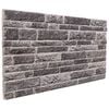 vidaXL Wall Panels 10 pcs 100 x 50 cm Anthracite EPS Foam