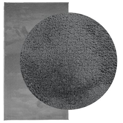 vidaXL Rug OVIEDO Short Pile Anthracite 60x110 cm
