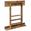 vidaXL Wall Mounted Fishing Rod Holder Engineered Wood
