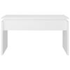 vidaXL Coffee Table White 68x50x38 cm Engineered Wood