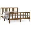 vidaXL Bed Frame without Mattress Honey Brown 160x200 cm Solid Wood Pine