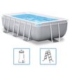 Intex Swimming Pool Set Prism Frame Rectangular 300x175x80 cm