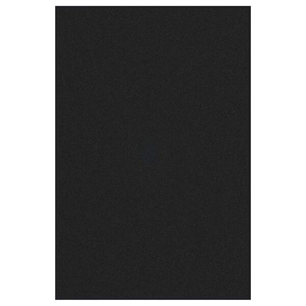 vidaXL Doormat Black 120 x 180 cm 100% Polyamide