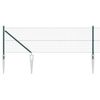 vidaXL Fence Post Green