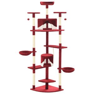 vidaXL Cat Tree | Red and White