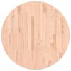 vidaXL Table Top &Oslash;70x4 cm Round Solid Wood Beech