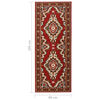 vidaXL Runner Rug BCF Oriental Red 80x200 cm
