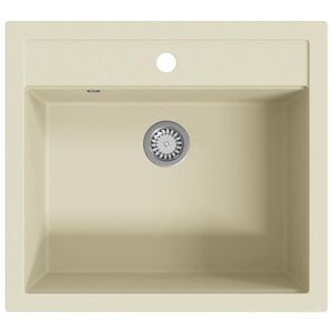 vidaXL Kitchen sinks Granite Beige