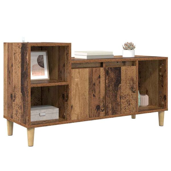 vidaXL TV Cabinet Old Wood 100 x 35 x 55 cm Engineered Wood