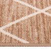 vidaXL Carpet Runner Light Brown 80x400 cm