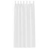 vidaXL Blackout Curtains with Rings 2 pcs Pure White 260 x 140 cm