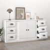 vidaXL Sideboards 3 pcs White Engineered Wood
