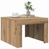 vidaXL Coffee Table Artisan Oak 50 x 50 x 35 cm Engineered Wood