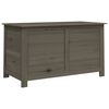 vidaXL Cushion Box | Anthracite | Solid fir wood | 100x50x56 cm | Cushion Box
