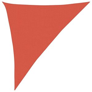 vidaXL Sunshade Sail 160 g/m&sup2; Terracotta 3x4x5 m HDPE