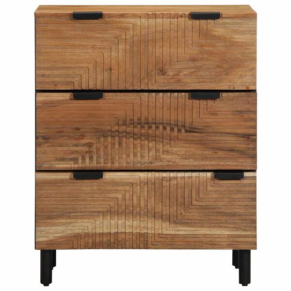 vidaXL Sideboard 60x33x75 cm Solid Wood Acacia