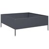 vidaXL Garden Raised Bed Anthracite 100x100x25 cm Steel