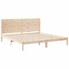 vidaXL Extra Long Bed Frame without Mattress 200x220 cm Solid Wood