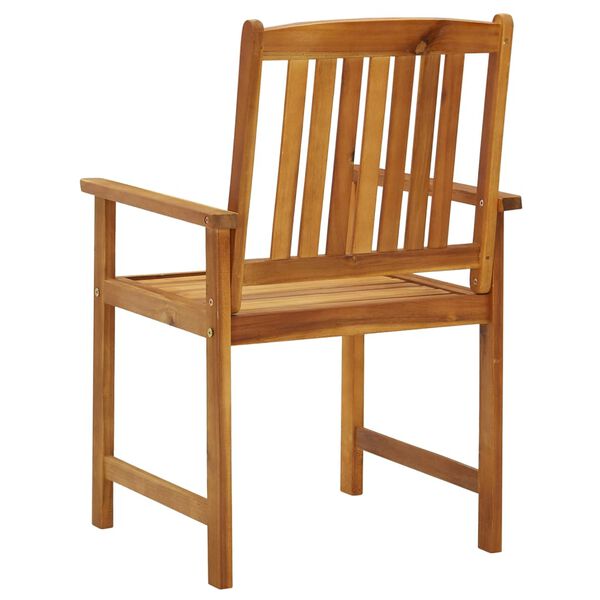 vidaXL Garden Chairs 6 pcs Solid Acacia Wood