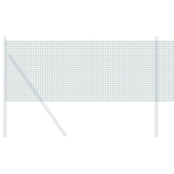 vidaXL Welded Wire Fence Green 0.4 x 10 m