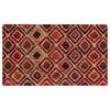 vidaXL Rug Runner MARSA Multicolour 80 x 100 cm Polyester and PVC