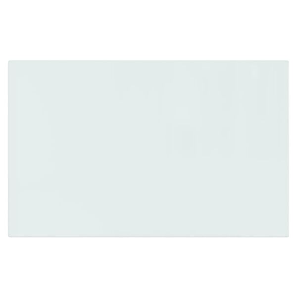 vidaXL Fireplace Glass Plate Rectangular 80x50 cm